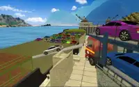 Real car transporter 2017 3D Truck simulator game Screen Shot 6