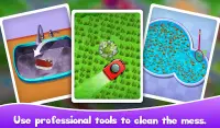 Big Home Cleanup Cleaning Game Screen Shot 2