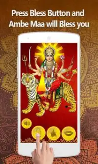 Maa Durga : Talking & Blessing Screen Shot 1