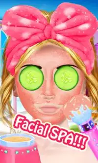 Cute Girl Makeup Salon Game: Face Makeover Spa Screen Shot 5