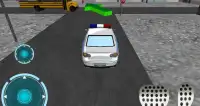 Ultra 3D cop Car parking Screen Shot 4