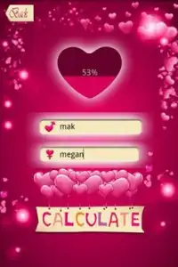 Love Percentage Calculator Screen Shot 1