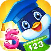 Learning Math with Pengui ~ Kids Educational Games