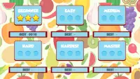 Memory Matching Game  Fruit, Flower, Vegetables Screen Shot 3