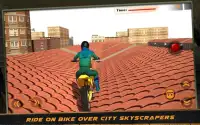 City Bike Roof Jump Stunt Sim Screen Shot 7