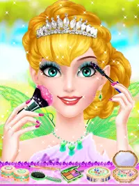 Fairy Princess Make-up &amp; DressUp Games Voor Me Screen Shot 1