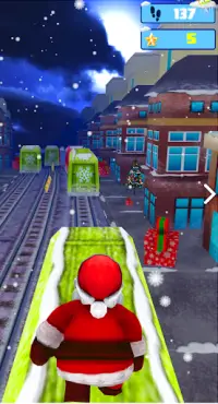 Christmas Santa Surf: The Subway Runner 2020 Screen Shot 3