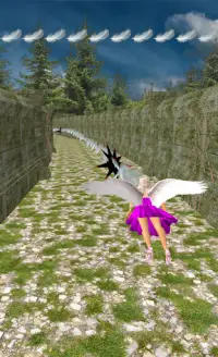 Flying Girl Runner 2 Screen Shot 5