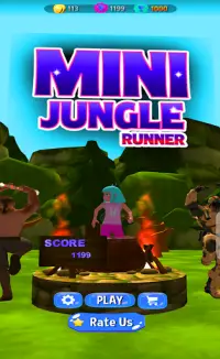 Mini Jungle Runner Screen Shot 7