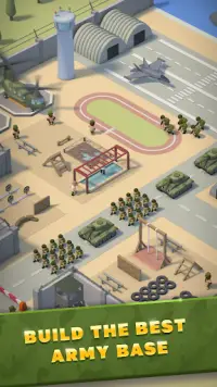 Idle Army War Training Screen Shot 0