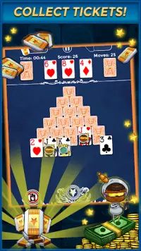 Pyramid Solitaire - Make Money Screen Shot 1