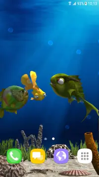 Аквариум Рыбки 3D Живые Обои Screen Shot 1