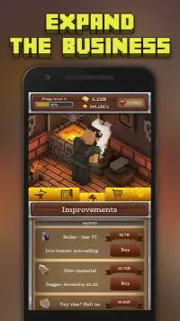 ForgeCraft - Idle Tycoon. Crafting Business Game. Screen Shot 3
