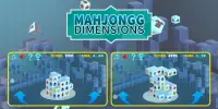 Mahjong 3D Cube Deluxe Game Screen Shot 0