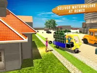 Fruitlevering Tuk Tuk Tempo Truck Watermeloen Screen Shot 3