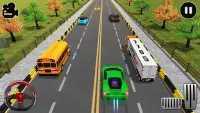 Autoroute auto courses Jeux Screen Shot 6