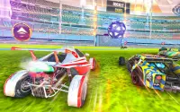 Rocket Car Turbo Soccer: Football league Car Games Screen Shot 4