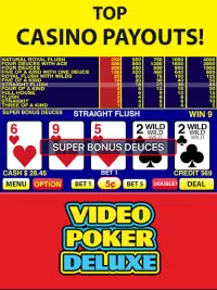 Video Poker Deluxe Screen Shot 9