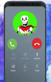 video call and chat from undertale simulator Sans Screen Shot 1
