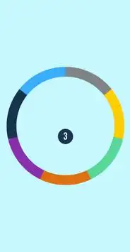 💫 Switch The Color Circle Spinner - Balls 💫 Screen Shot 4