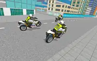 Police Bike Driving Simulator Screen Shot 7