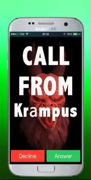 Real Call From Кrаmрus (( *OMG HE ANSWERED* )) Screen Shot 0