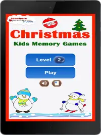Christmas Kids Memory Games Screen Shot 2