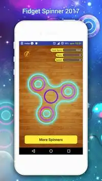 Fidget Spinner 2017 - Hand Spinner Monster Game Screen Shot 0