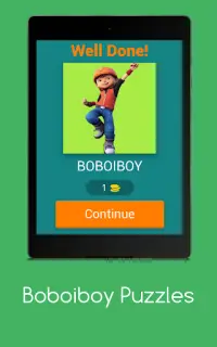 Boboiboy Puzzles Screen Shot 8
