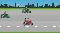 motorcycle racer Screen Shot 1