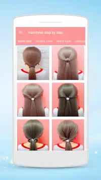 Hairstyles step by step Screen Shot 4