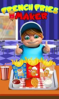 French Fries Maker-Ein Fast Food Kochen Spiel Screen Shot 0