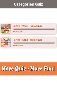4 Pics 1 Word - 4 Pics 1 Song - Fun Word Guessing Screen Shot 3