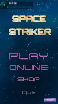 Space Striker Online - Fight The Enemy Screen Shot 0