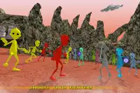 Green Wild Alien: Clash Of Aliens Screen Shot 0