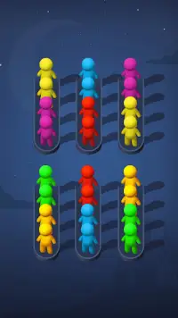 Sort Puzzle-stickman games Screen Shot 3