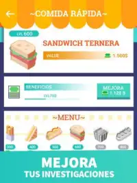 Idle Food Empire Tycoon - Juego de cocina Screen Shot 7