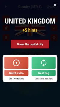 World Flags Quiz, World Capitals & Country Quiz Screen Shot 6