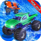 Water Slide: Monsture Truck 4*4 Mega Game