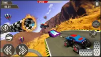 산등산 게임:무료 자동차 스턴트 게임:불가능한 스턴트 운전:스릴 넘치는 레이싱 스턴트 레벨 Screen Shot 5