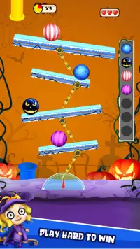 Halloween Ball Balancing Adventure Screen Shot 0