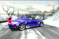 Car Racing Rally Winter Screen Shot 0