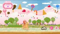 Strawberry Girl Pony Run Screen Shot 1