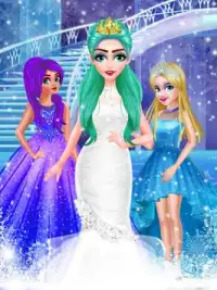 лед принцесса Makeover Салон мода Составить Screen Shot 1