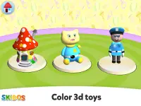 SKIDOS Toy Brush: Coloring games for kids 2-6 Screen Shot 8