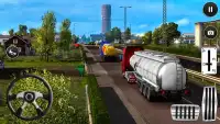 camion d'huile transport simulation Jeu Screen Shot 2
