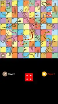 Classic Snakes and Ladders Game Screen Shot 2