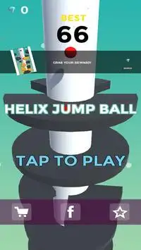 Helix Jump Rush Screen Shot 0