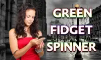 Fidget Hand Spinner Green Suit Screen Shot 1