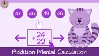 Addition Mental Calculation Screen Shot 1